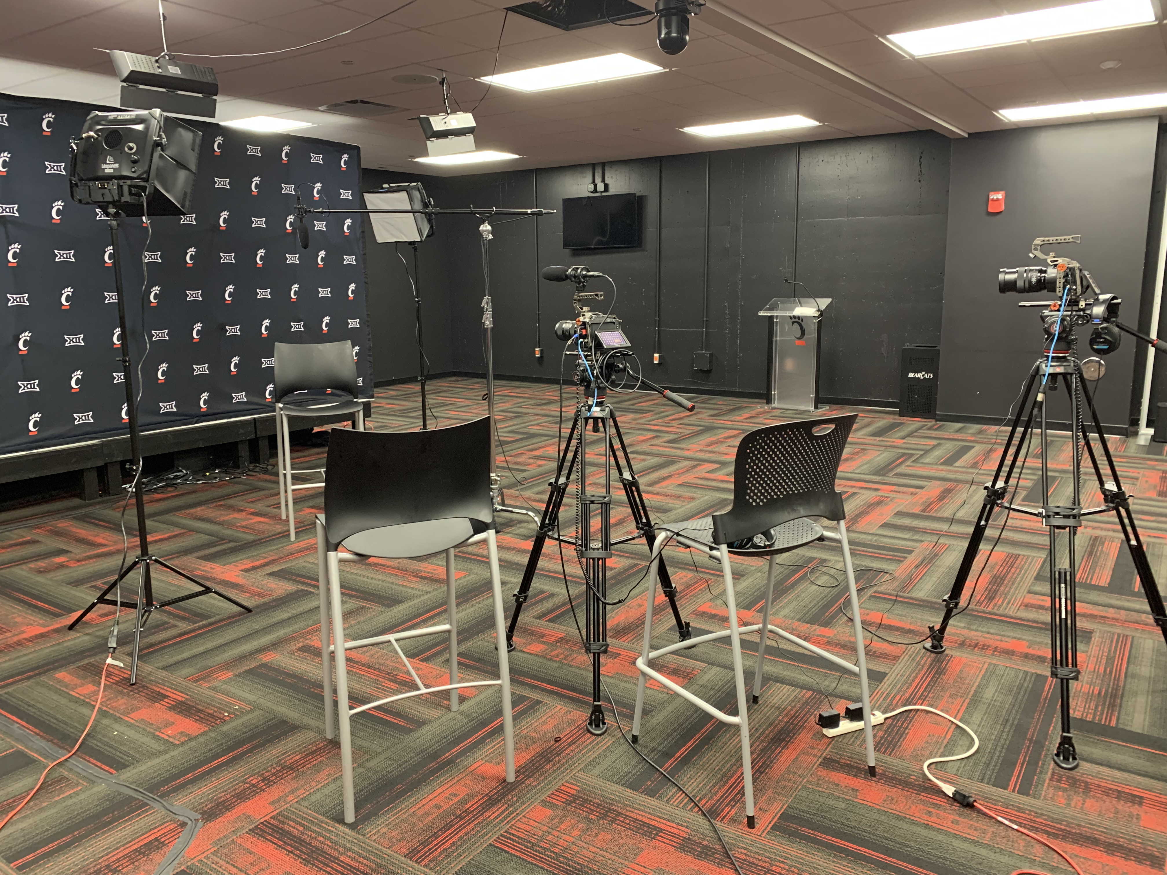 interview setup