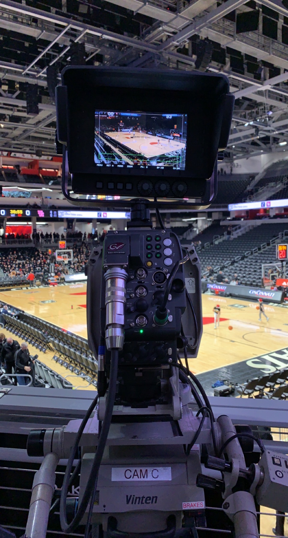 camera operation for basketball