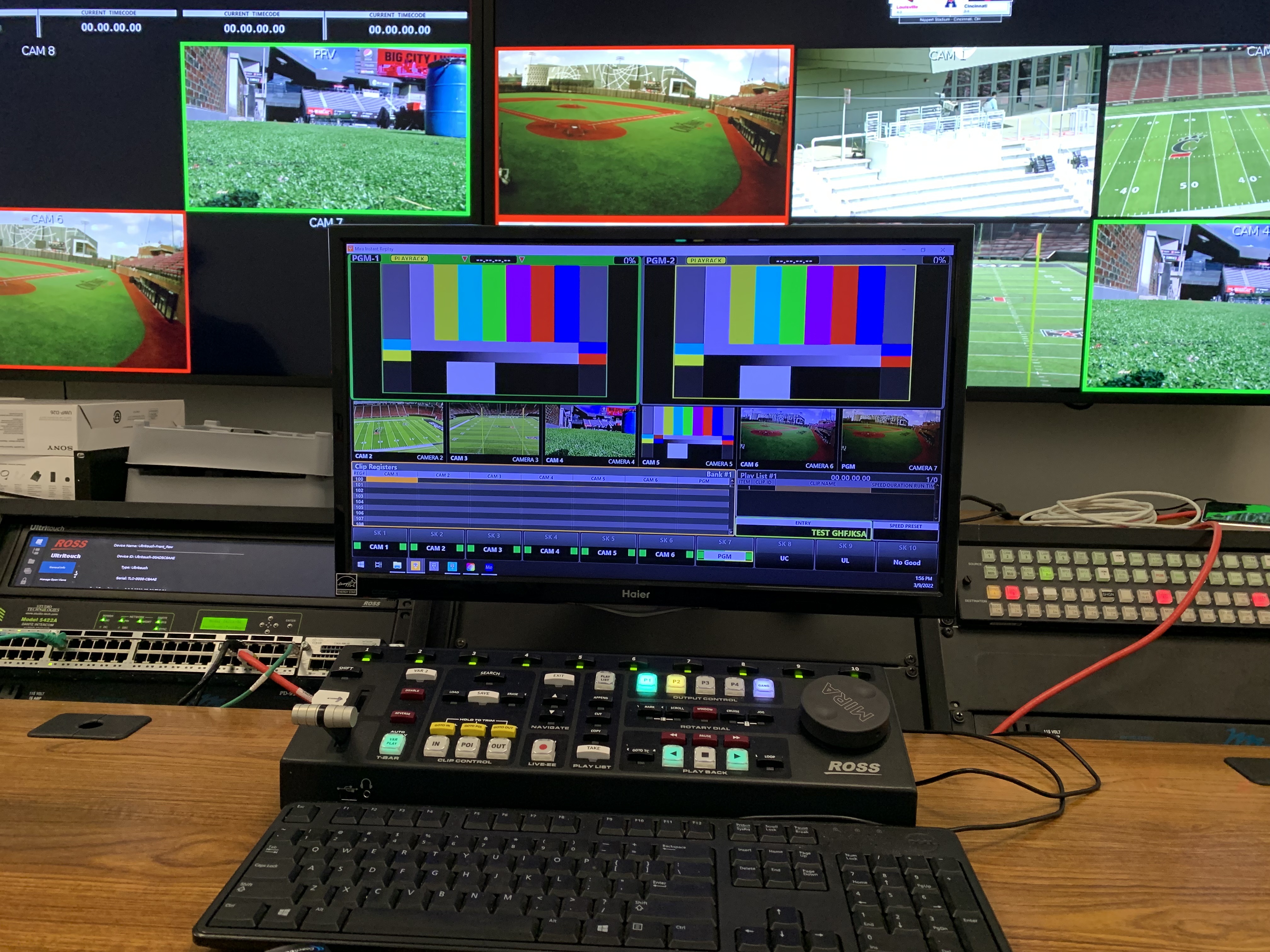 replay operation for baseball