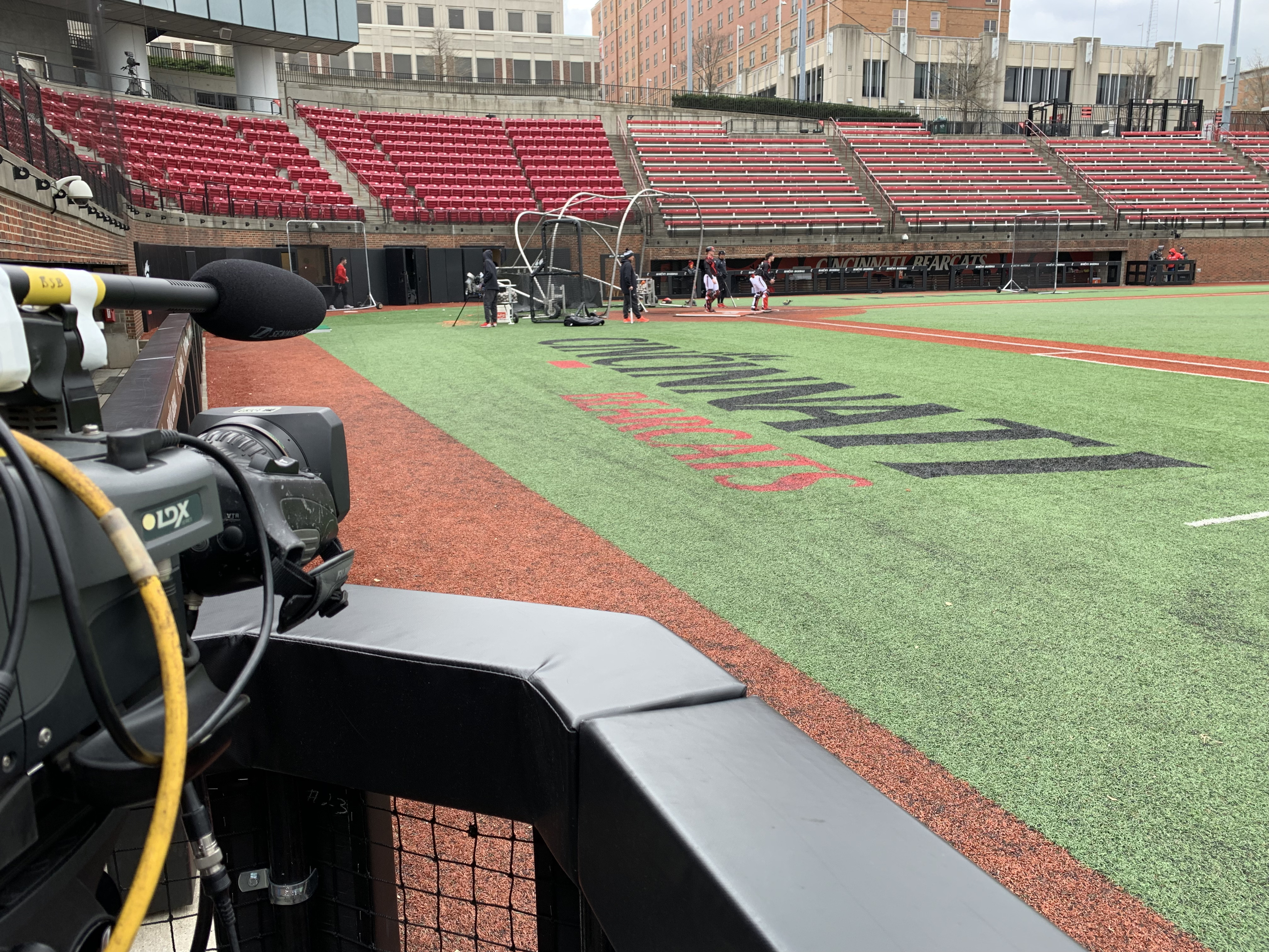 camera operation for baseball