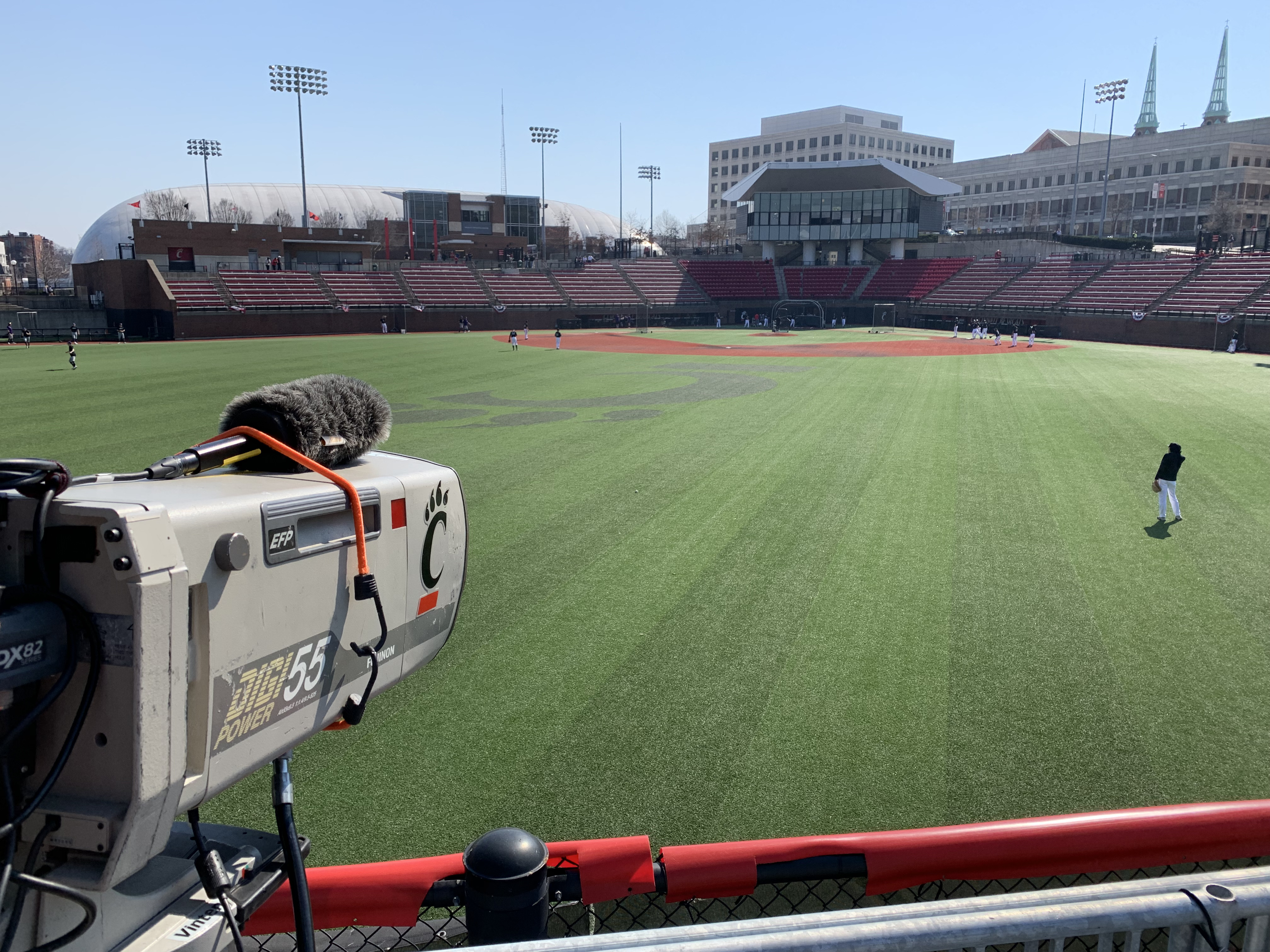 camera operation for baseball